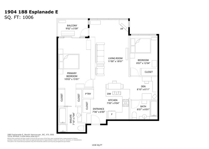 1904 - 188 Esplanade Street, North Vancouver, BC V7L 4Y1 |  Photo 61