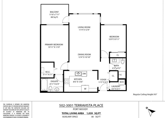 502 - 3001 Terravista Place, Port Moody, BC V3H 5A2 |  Photo 75