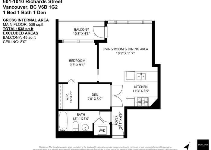601 - 1010 Richards Street, Vancouver, BC V6B 1G2 |  Photo 51