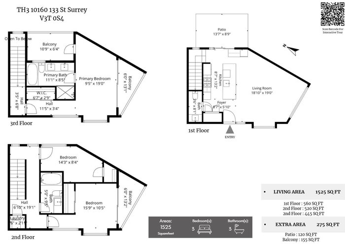 3 - 10160 133 Street, Surrey, BC V3T 0S4 |  Photo 49