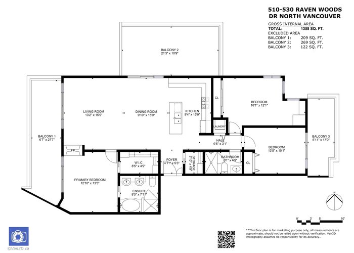 510 - 530 Raven Woods Drive, North Vancouver, BC V7G 2T5 |  Photo 21