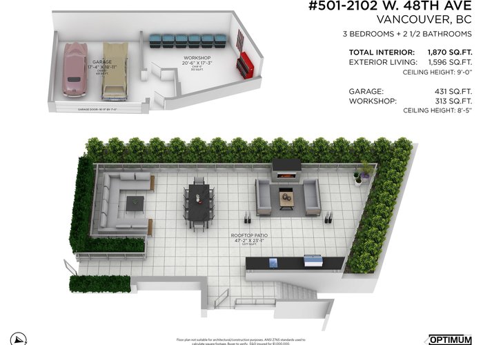 501 - 2102 48TH Avenue, Vancouver, BC V6M 2P5 |  Photo 69