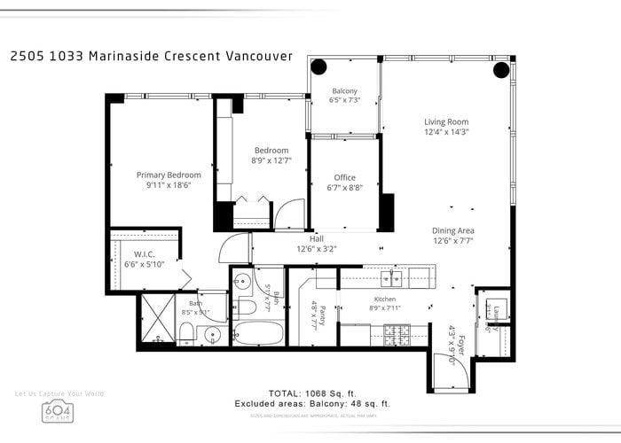 2505 - 1033 Marinaside Crescent, Vancouver, BC V6Z 3A3 |  Photo 74