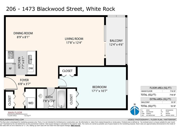 206 - 1473 Blackwood Street, White Rock, BC V4B 3V6 |  Photo 63