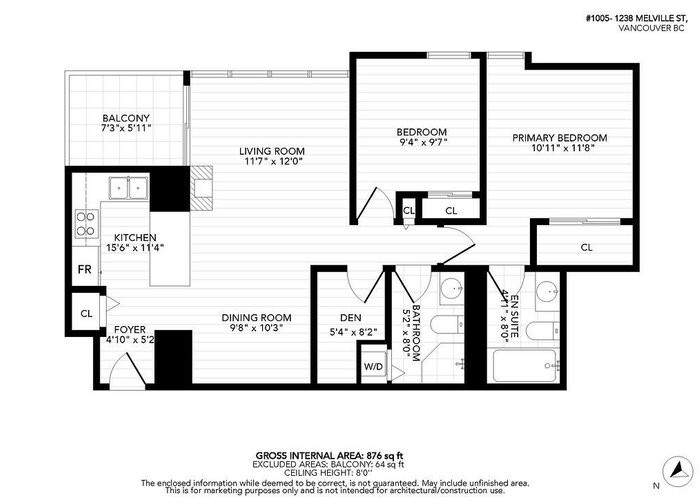1005 - 1238 Melville Street, Vancouver, BC V6E 4N2 |  Photo 55