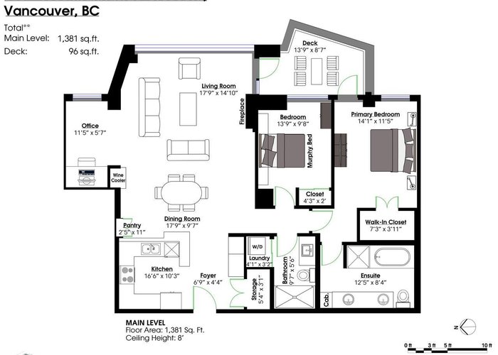 306 - 1383 Marinaside Crescent, Vancouver, BC V6Z 2W9 |  Photo 57