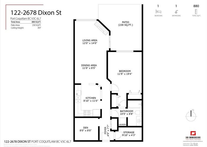 122 - 2678 Dixon Street, Port Coquitlam, BC V3C 6L7 |  Photo 43