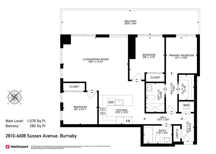 2810 - 6608 Sussex Avenue, Burnaby, BC V5H 3C7 |  Photo 63