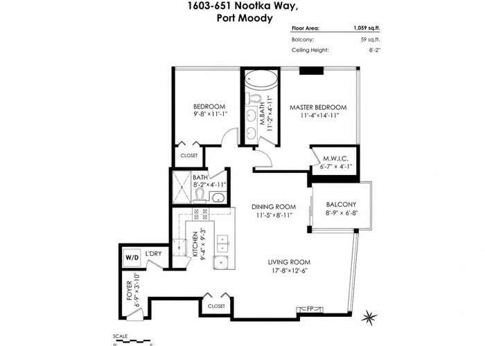 1603 - 651 Nootka Way, Port Moody, BC V3H 0A1 |  Photo 73