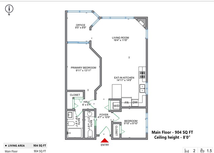 401 - 122 3RD Street, North Vancouver, BC V7L 1E6 |  Photo 41