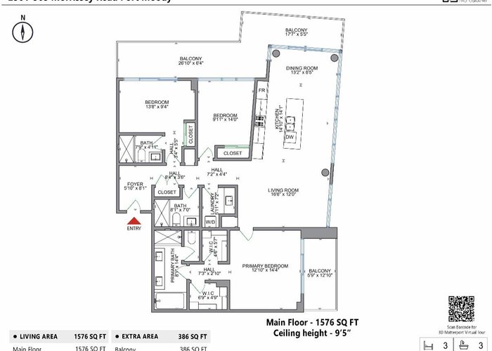 2501 - 305 Morrissey Road, Port Moody, BC V3H 0M3 |  Photo 34