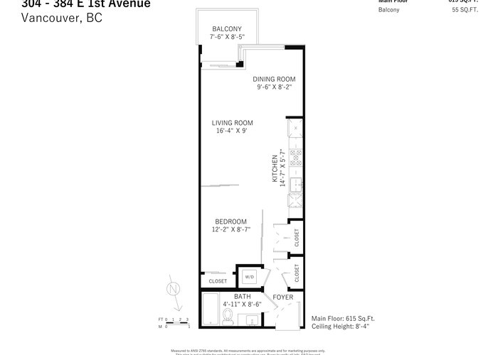 304 - 384 1ST Avenue, Vancouver, BC V5T 0G5 |  Photo 65