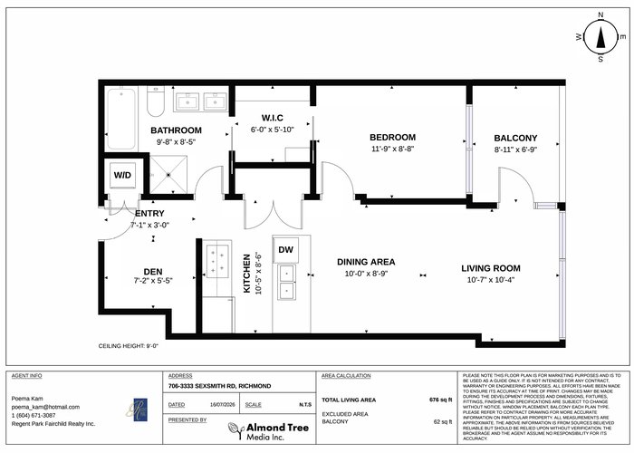 706 - 3333 Sexsmith Road, Richmond, BC V6X 0R7 |  Photo 35