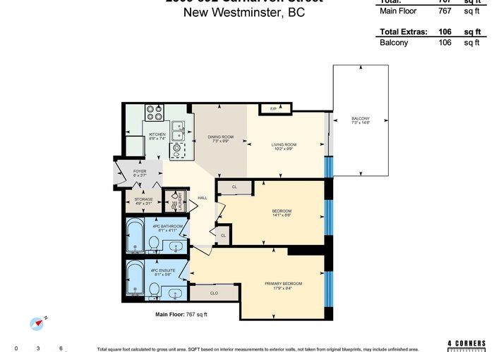 2503 - 892 Carnarvon Street, New Westminster, BC V3M 0C5 |  Photo 73