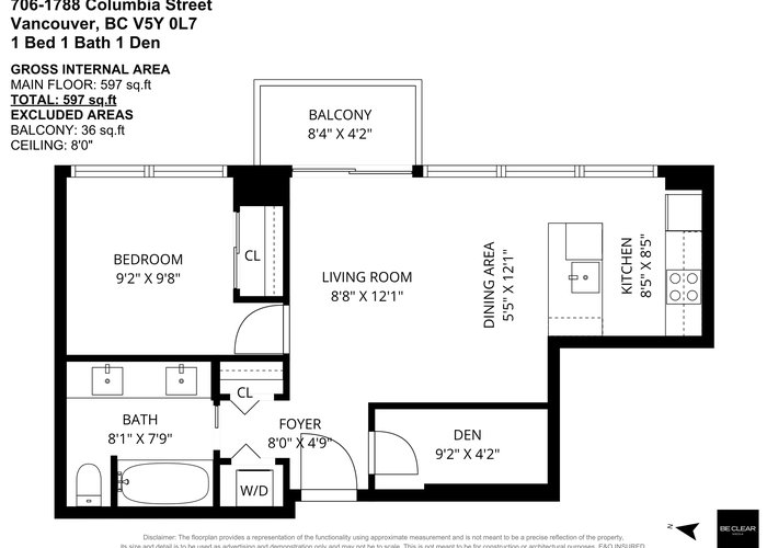 706 - 1788 Columbia Street, Vancouver, BC V5Y 0L7 |  Photo 33