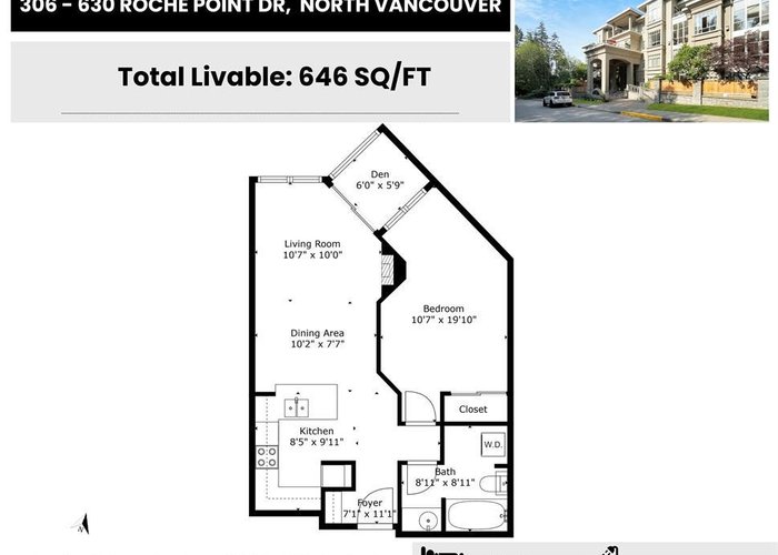 306 - 630 Roche Point Drive, North Vancouver, BC V7H 3A1 |  Photo 53