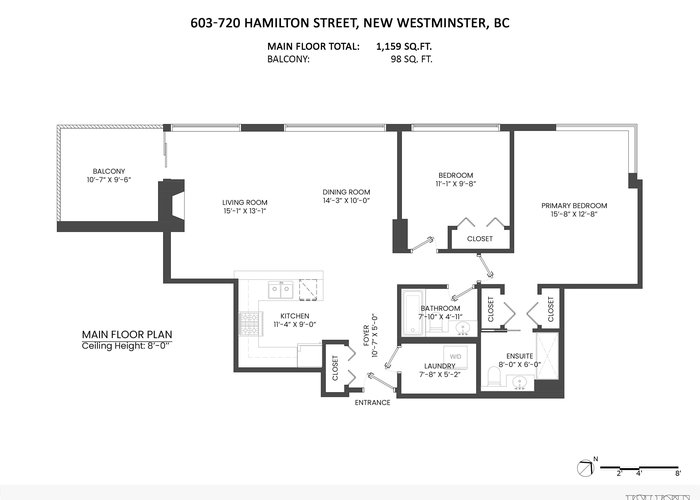 603 - 720 Hamilton Street, New Westminster, BC V3M 7A6 |  Photo 53