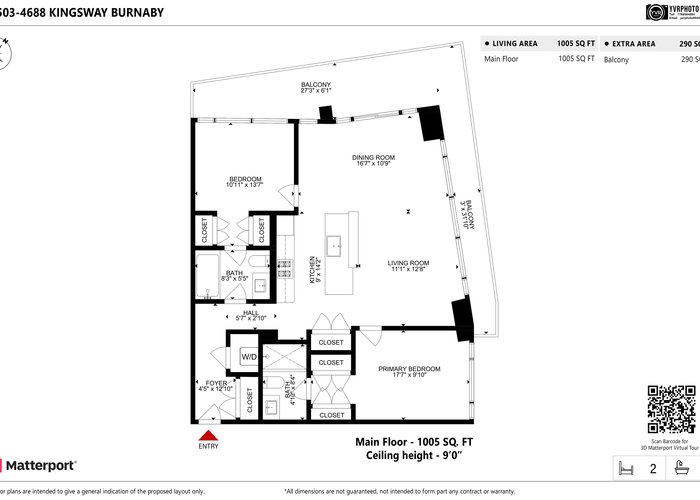 3503 - 4688 Kingsway, Burnaby, BC V5H 0E9 | Station Square Photo 45