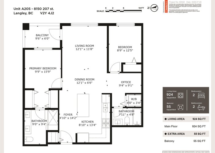 A205 - 8150 207 Street, Langley, BC V2Y 4J2 |  Photo 65