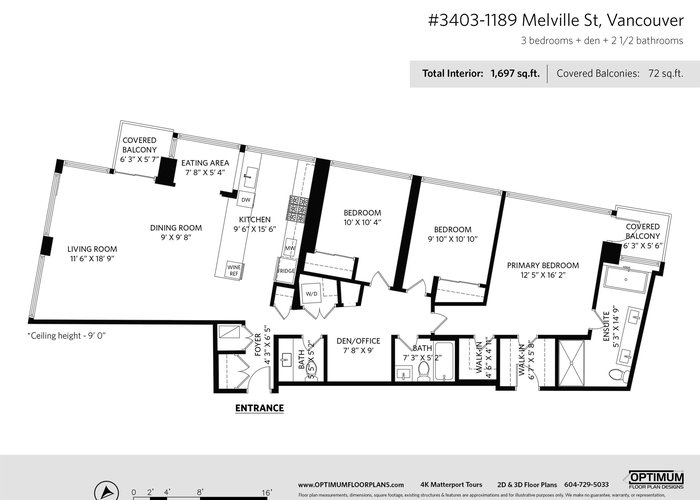 3403 - 1189 Melville Street, Vancouver, BC V6E 4T8 |  Photo 56