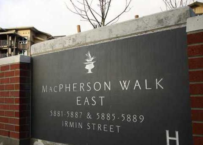 Macpherson Walk East - 5889 Irmin Street