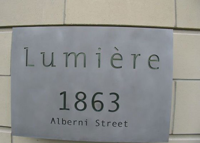 Lumiere - 1863 Alberni Street