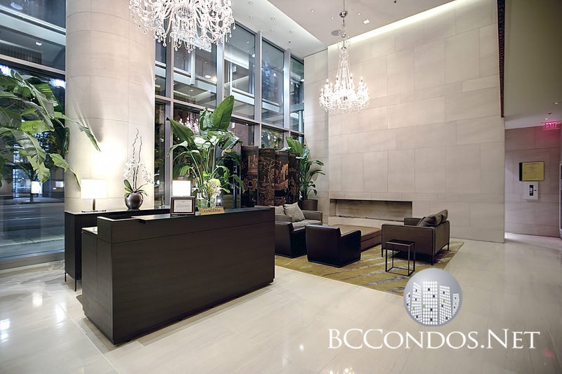 1128 West Georgia Lobby Concierge Living Shangrila - 1128 Street