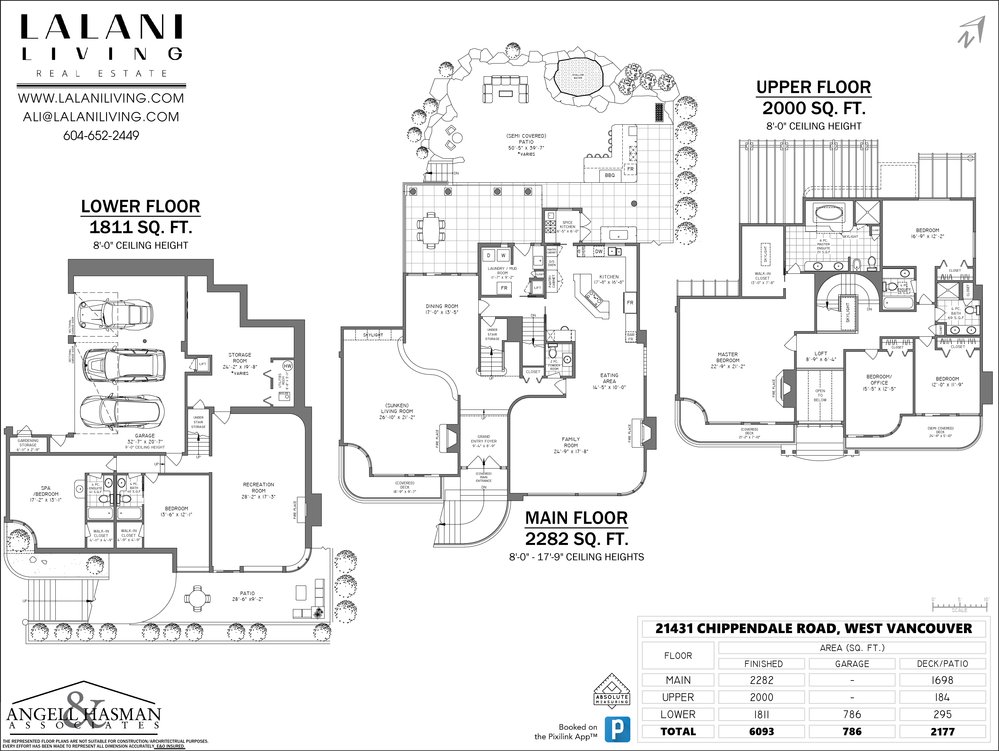 Floor Plan for a 6 Bedroom House in 