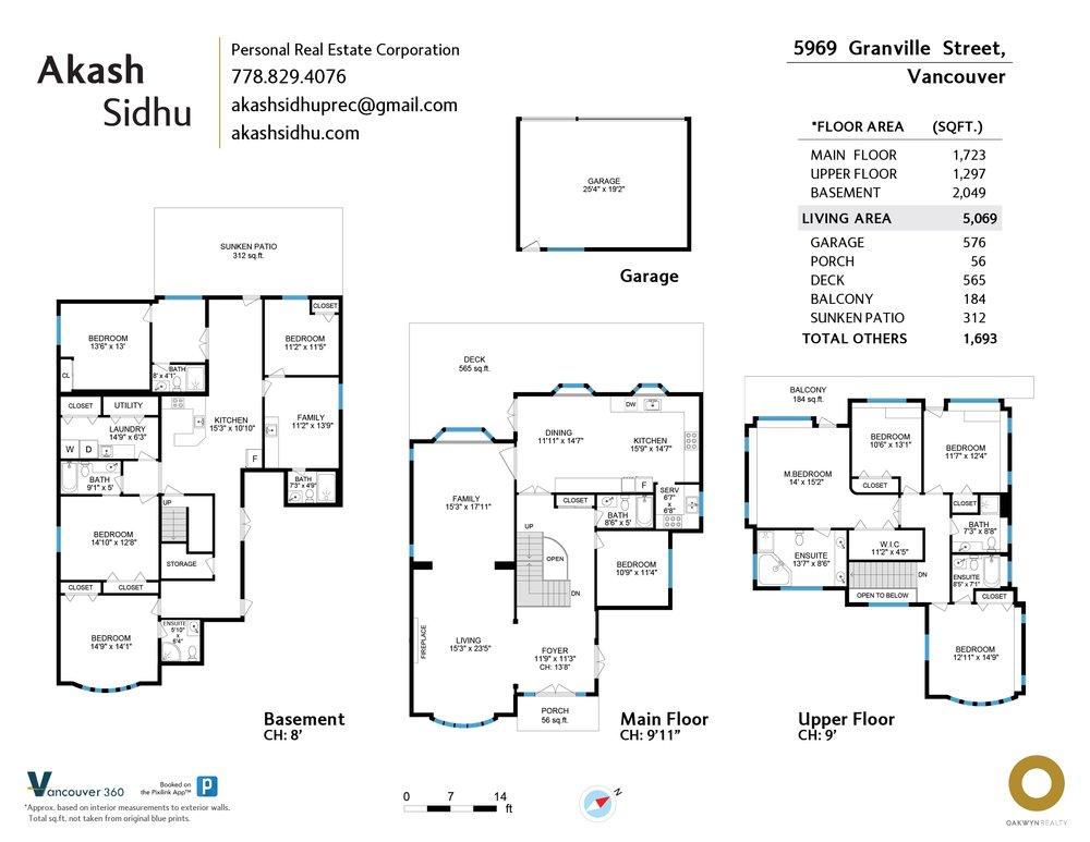 Floor Plan for a 12 Bedroom House in Vancouver